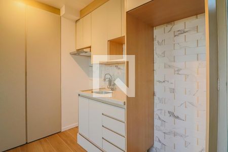 Sala / Cozinha de apartamento para alugar com 1 quarto, 33m² em Butantã, São Paulo