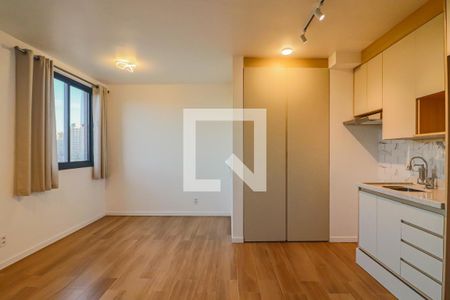 Sala / Cozinha de apartamento para alugar com 1 quarto, 33m² em Butantã, São Paulo
