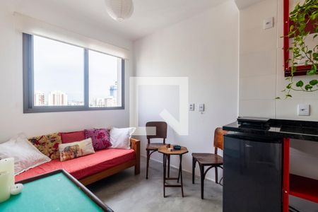 Sala de apartamento à venda com 1 quarto, 24m² em Pinheiros, São Paulo