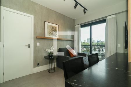 Sala de apartamento para alugar com 1 quarto, 42m² em Boa Vista, Porto Alegre