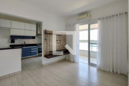 Sala de apartamento para alugar com 2 quartos, 74m² em Vila Caiçara, Praia Grande