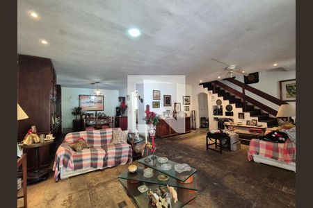 Sala de casa à venda com 4 quartos, 427m² em Recreio dos Bandeirantes, Rio de Janeiro
