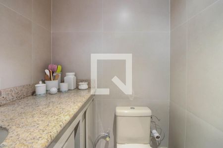 Banheiro da Suíte de apartamento à venda com 3 quartos, 130m² em Petrópolis, Porto Alegre