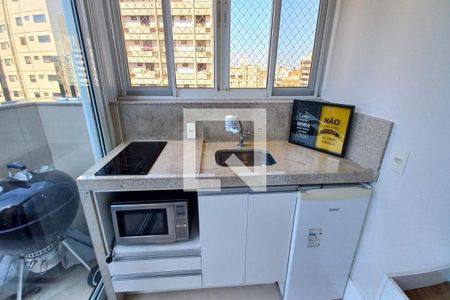 Detalhe da Varanda Gourmet de apartamento para alugar com 2 quartos, 120m² em cambuí, Campinas