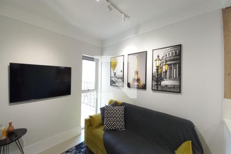 Sala de apartamento para alugar com 2 quartos, 120m² em  cambuí, Campinas