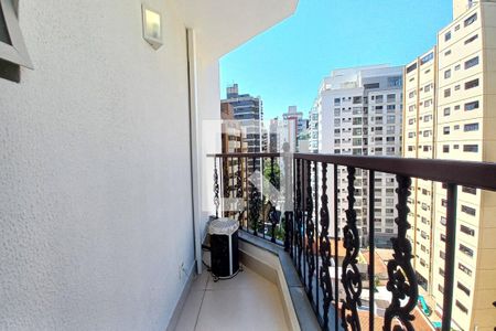 Varanda da Sala de apartamento para alugar com 2 quartos, 120m² em  cambuí, Campinas