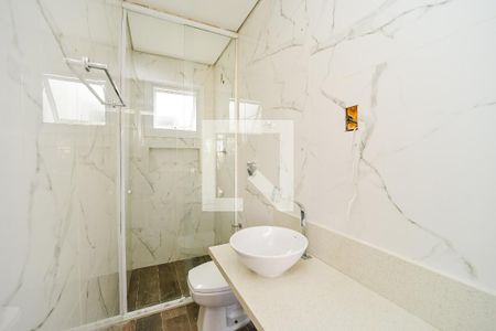 Banheiro da Suíte de casa à venda com 5 quartos, 200m² em Sarandi, Porto Alegre