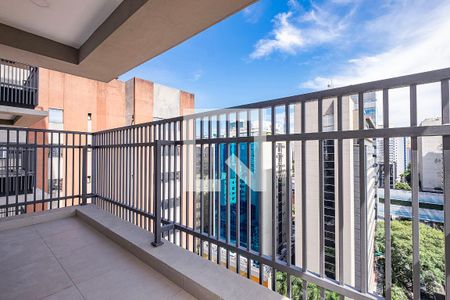 Varanda do Studio de kitnet/studio à venda com 1 quarto, 26m² em Paraíso, São Paulo