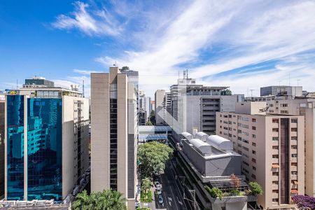 Vista da Varanda de kitnet/studio à venda com 1 quarto, 26m² em Paraíso, São Paulo
