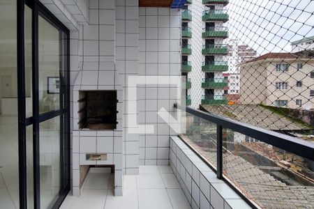 Área comum - Churrasqueira de apartamento para alugar com 3 quartos, 110m² em Cidade Ocian, Praia Grande