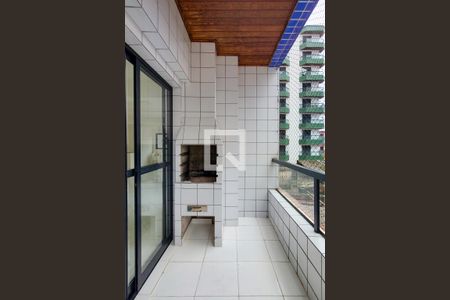 Área comum - Churrasqueira de apartamento para alugar com 3 quartos, 110m² em Cidade Ocian, Praia Grande