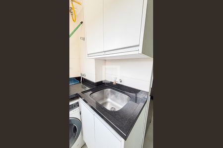Área de Serviço de apartamento para alugar com 2 quartos, 48m² em Vila João Ramalho, Santo André