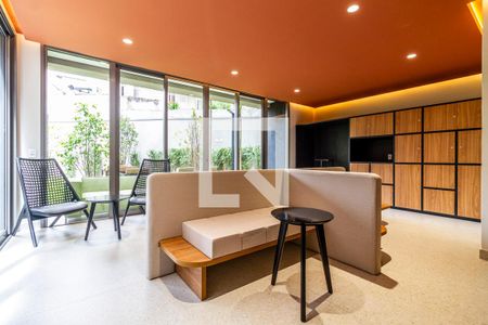 Área comum - Coliving de kitnet/studio para alugar com 1 quarto, 24m² em Paraíso, São Paulo
