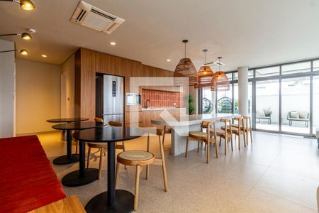 Área comum - Esoaço Gourmet de kitnet/studio para alugar com 1 quarto, 24m² em Paraíso, São Paulo