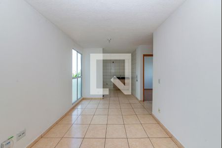 Sala de apartamento para alugar com 2 quartos, 52m² em Chacaras Reunidas Santa Terezinha, Contagem