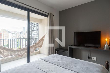 Sala/Quarto de kitnet/studio para alugar com 1 quarto, 30m² em Bela Vista, São Paulo