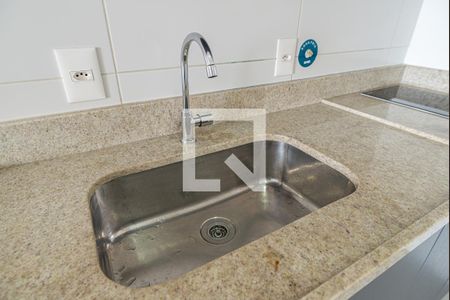 Cozinha de kitnet/studio para alugar com 1 quarto, 30m² em Bela Vista, São Paulo