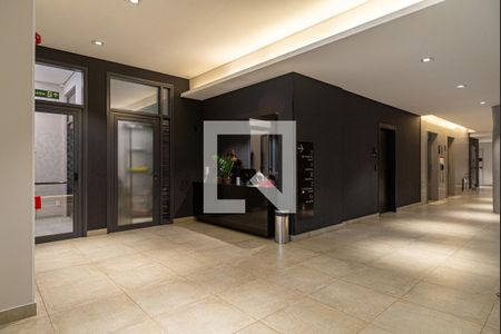 Área comum - Recepção de kitnet/studio para alugar com 1 quarto, 30m² em Bela Vista, São Paulo