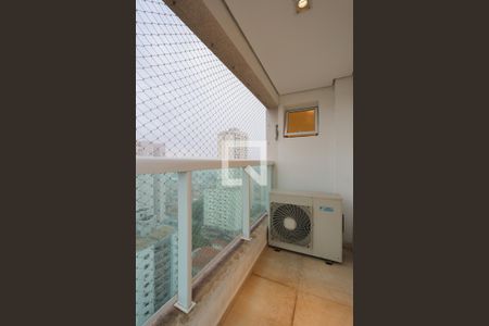 Varanda da Suíte 1 de apartamento à venda com 3 quartos, 150m² em Santana, São Paulo