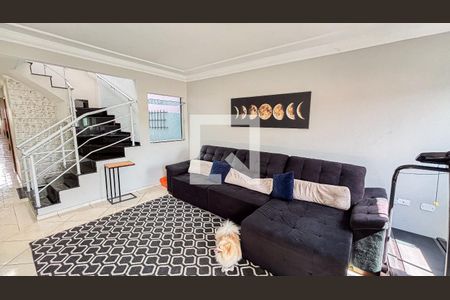 Sala de casa à venda com 3 quartos, 120m² em Parque Oratório, Santo André