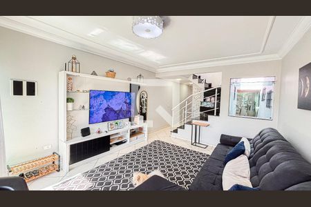 Sala de casa à venda com 3 quartos, 120m² em Parque Oratório, Santo André