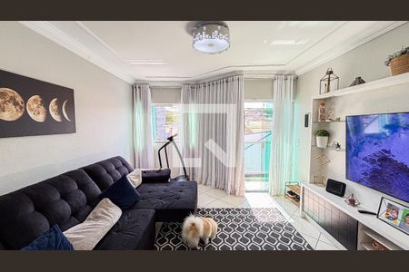 Sala de casa à venda com 3 quartos, 120m² em Parque Oratório, Santo André