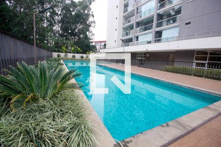 Área comum - Piscina de kitnet/studio para alugar com 1 quarto, 35m² em Real Parque, São Paulo