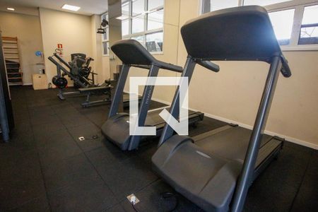Área comum - Academia de kitnet/studio para alugar com 1 quarto, 35m² em Real Parque, São Paulo