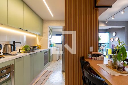 Cozinha de apartamento à venda com 2 quartos, 63m² em Jabaquara, São Paulo