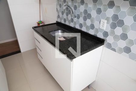 Cozinha de apartamento à venda com 2 quartos, 47m² em Vila Bremen, Guarulhos