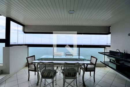 Varanda de apartamento para alugar com 4 quartos, 180m² em Morro do Maluf, Guarujá
