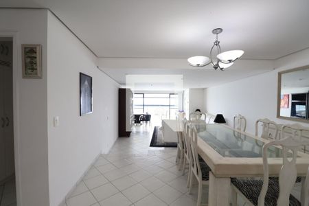 Sala de apartamento para alugar com 4 quartos, 180m² em Morro do Maluf, Guarujá