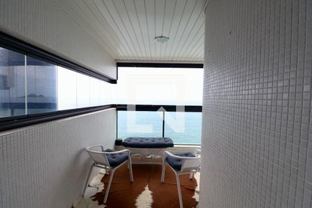 Varanda de apartamento para alugar com 4 quartos, 180m² em Morro do Maluf, Guarujá