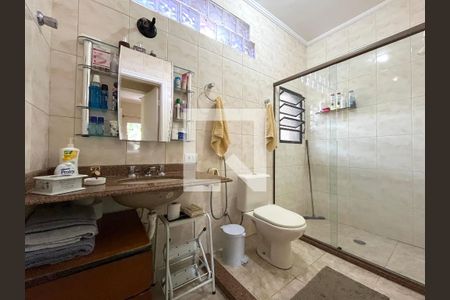 Banheiro da Suíte de casa à venda com 2 quartos, 143m² em Mirandópolis, São Paulo