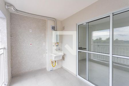 Varanda / área de serviço de apartamento para alugar com 2 quartos, 42m² em Conceição, Diadema