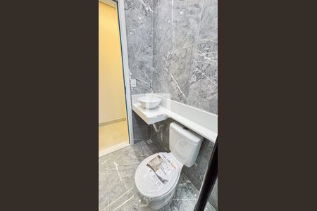 Banheiro de apartamento à venda com 3 quartos, 140m² em Jardim, Santo André