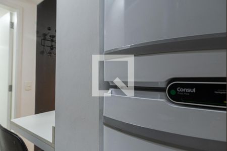 Cozinha de kitnet/studio para alugar com 1 quarto, 23m² em Consolação, São Paulo