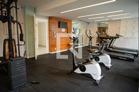 Área comum - Academia de kitnet/studio para alugar com 1 quarto, 23m² em Consolação, São Paulo