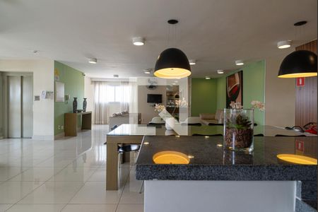 Área comum - Salão de festas de apartamento para alugar com 1 quarto, 69m² em Bela Vista, São Paulo