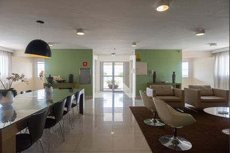 Área comum - Salão de festas de apartamento para alugar com 1 quarto, 69m² em Bela Vista, São Paulo