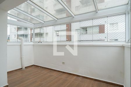 Varanda da Suíte de apartamento para alugar com 1 quarto, 69m² em Bela Vista, São Paulo