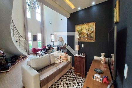 Sala de TV de casa de condomínio à venda com 5 quartos, 310m² em Swiss Park, Campinas