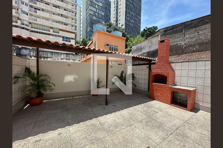 Área comum - Churrasqueira de apartamento à venda com 3 quartos, 90m² em Botafogo, Rio de Janeiro