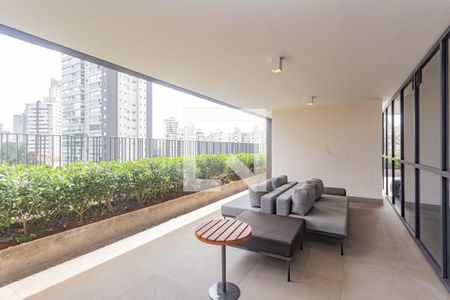 Área comum de kitnet/studio para alugar com 1 quarto, 28m² em Aclimação, São Paulo