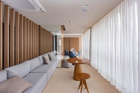 Área comum - Salão de festas de kitnet/studio para alugar com 1 quarto, 28m² em Aclimação, São Paulo