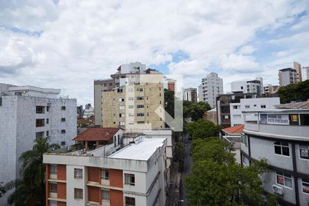 Vista da Sala de apartamento à venda com 2 quartos, 70m² em Santo Antônio, Belo Horizonte
