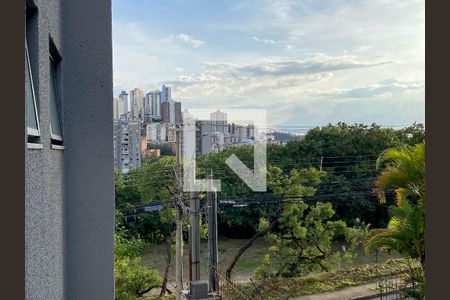 Varanda da Sala de apartamento à venda com 3 quartos, 75m² em Havaí, Belo Horizonte