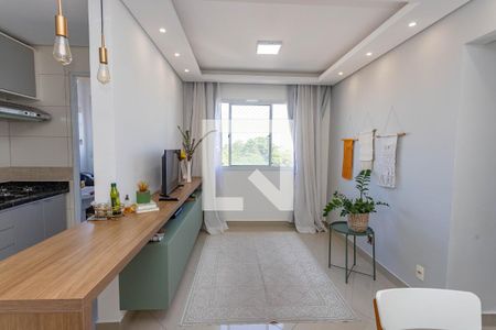 Sala  de apartamento para alugar com 2 quartos, 44m² em Centro, Diadema