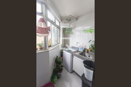 Área de Serviço de apartamento à venda com 3 quartos, 122m² em Fernão Dias, Belo Horizonte