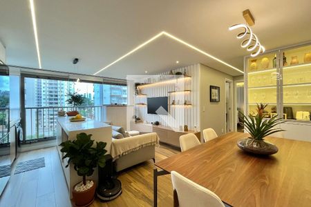 Sala de apartamento à venda com 2 quartos, 57m² em Chácara Inglesa, São Paulo